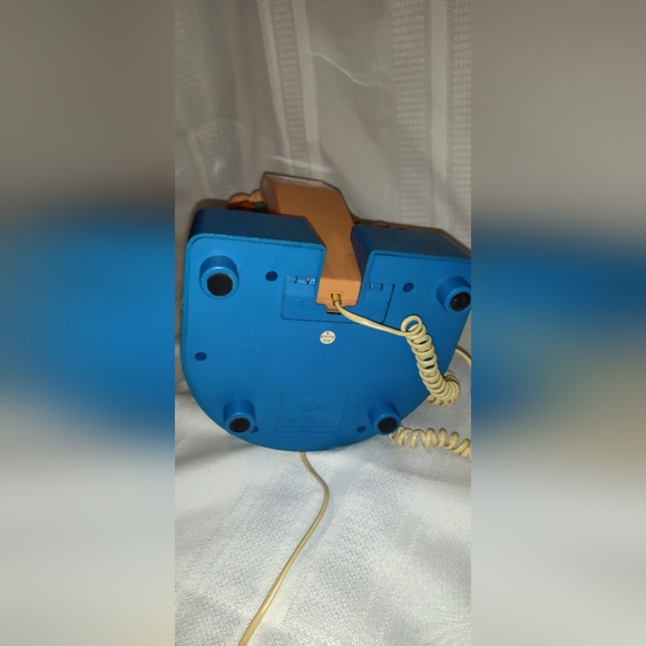 Vintage Teddy Bear Phone telephone PUSH BUTTON 80s Carlton HONG KONG - Picture 10 of 10